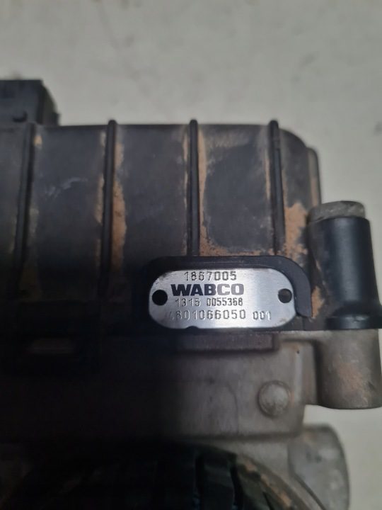 КЛАПАН МОДУЛЯТОР EBS ABS ПЕРЕДНИЙ DAF XF 106 1867005 WABCO 4801066050, фото 3