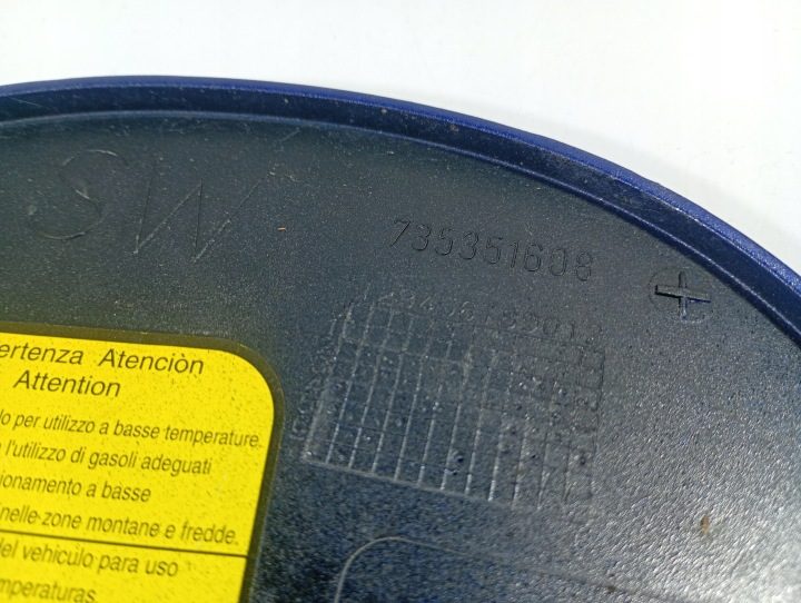 ЛЮЧОК ГОРЛОВИНЫ БЕНЗОБАКА OE 735351608 код краски 599/A Fiat Stilo 01-07 5 дв., фото 5