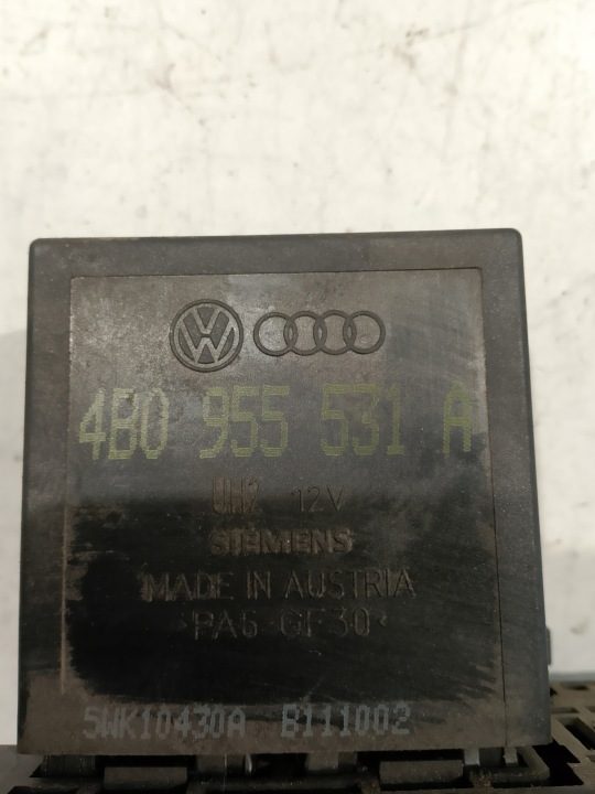 VW GOLF 4 IV РЕЛЕ ДВОРНИКОВ МОДУЛЬ 377 4B0955531A, фото 3