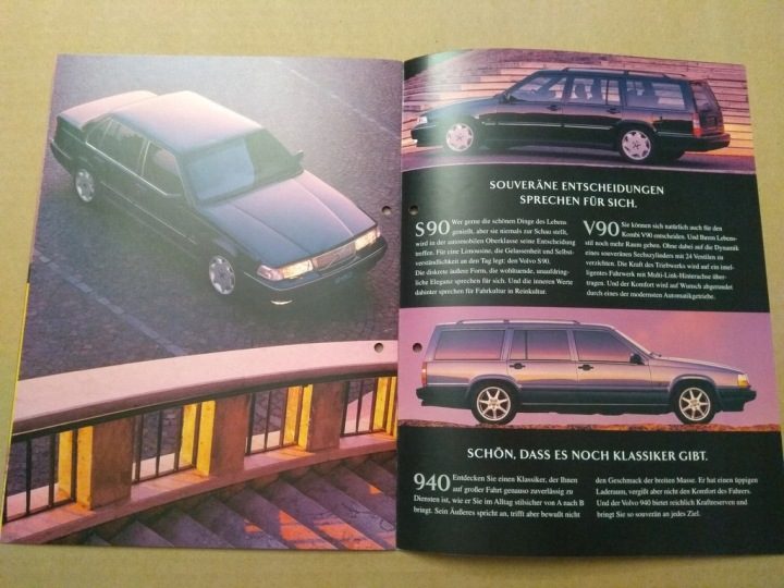 Проспект - VOLVO - КОМПЛЕКТ X4 - 1990 / 1994 / 1998 г., фото 8