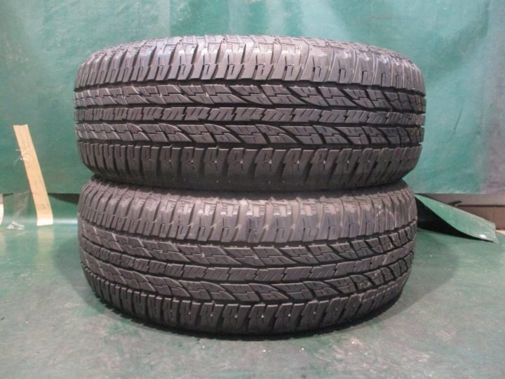 2× Шина всесезонная Yokohama GEOLANDAR A/T G015 225/60R18 104 H сцепление на снегу (3PMSF), усилитель (RF), фото 1