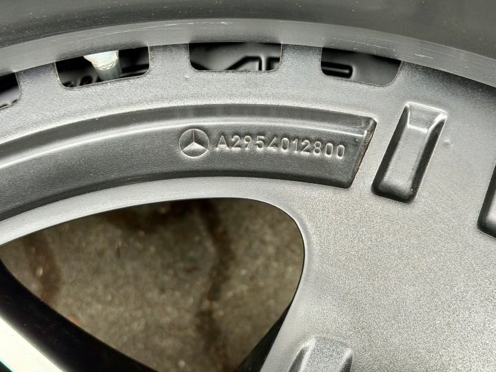 ЛИТЫЕ ДИСКИ MERCEDES EQE 43 AMG 4Matic V295 Оригинальные 20 Зимние Черные МАТОВЫЕ, фото 14