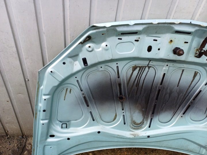 Opel Corsa C 3D 00- капот двигателя, фото 7