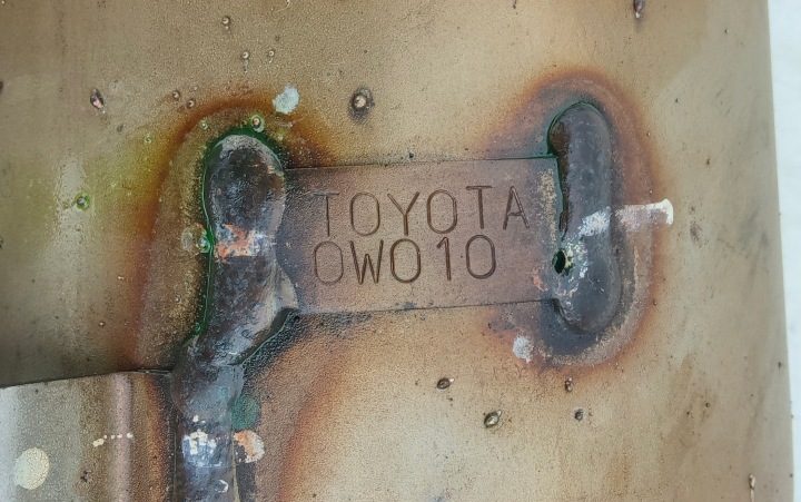 КАТАЛИЗАТОР TOYOTA RAV4 RAV III 2.2 D4D 2006-2008 0W010, фото 3