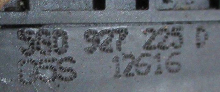 VW Golf VII 7 12-20 кнопка переключатель ручного тормоза 560927225D, фото 4