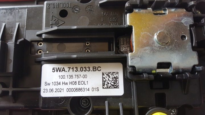 Механизм кулиса КПП AUDI SEAT 5WA713033BC разборка, фото 8