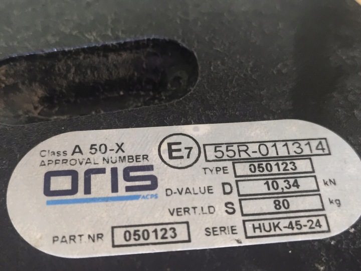 Фаркоп Odłączany 050-123 Acps-Oris BMW 3, фото 9