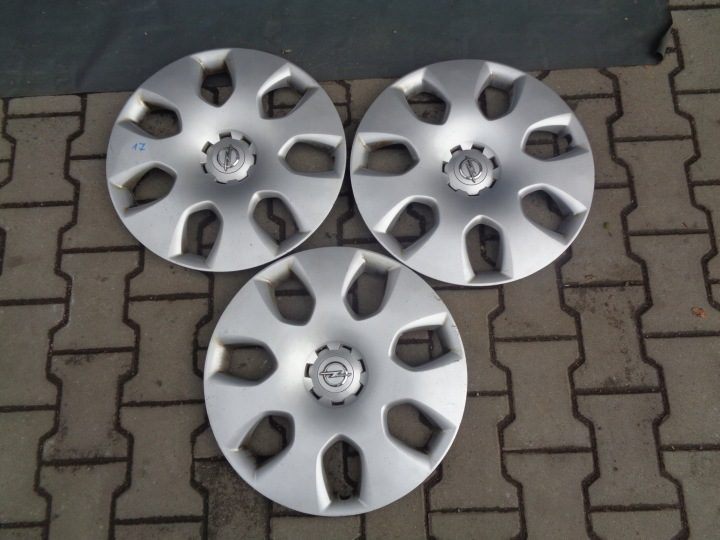 Колпак OPEL Оригинальный 17" серебристый, фото 1