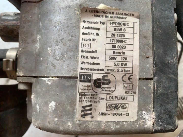FORD FOCUS C-MAX WEBASTO АВТОНОМНЫЙ 3M5H-18K464-CJ, фото 2