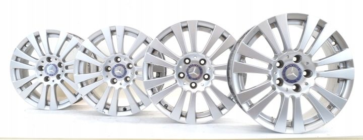 4× ДИСКИ 16 Mercedes W176 W177 W246 W247 W203 W204 W205 5x112 7J ET43 ОРИГИНАЛ #218, фото 1