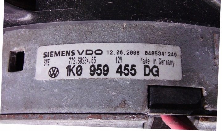 ВЕНТИЛЯТОР SKODA SUPERB 1K0 ОРИГИНАЛ SIEMENS 1K0959455DH 1K0959455DG, фото 3