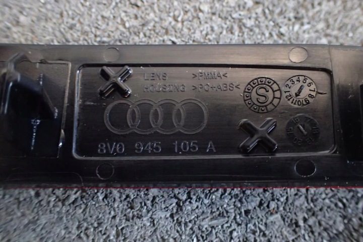 Катафот бампера левый задний AUDI A3 13- 8V, фото 4