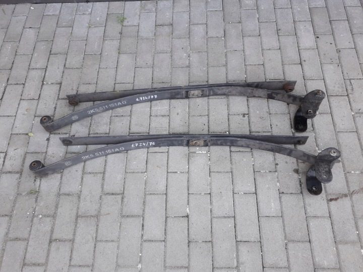 VW CADDY 3 III 2K0 2K5 03-20 РЕССОРА ДВОЙНАЯ ЩЕТКА КОРОТКАЯ 2K5511151AQ, фото 3