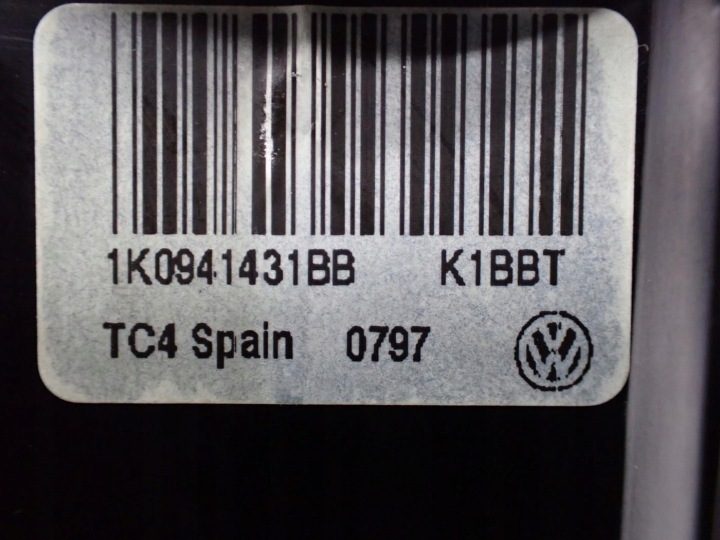 Панель выключатель света европа 1K0941431BB VW Caddy 2K 2K5 17 г., фото 4