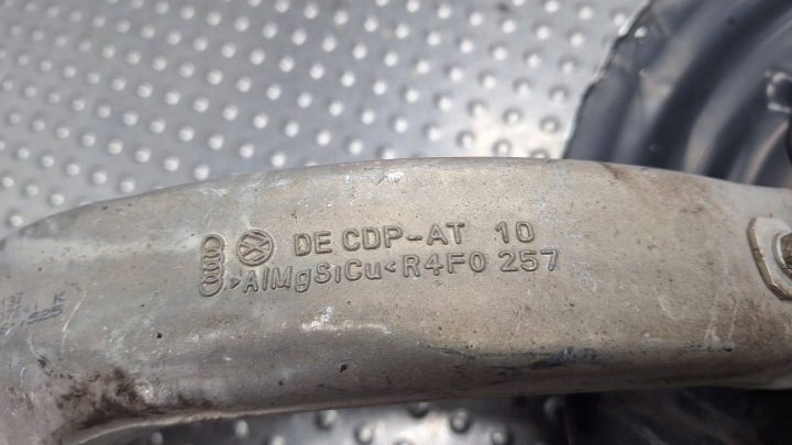 Поворотный кулак рычаги левые передние 4F0407241K Audi A6 C6 рестайлинг 3.0 TFSI, фото 6