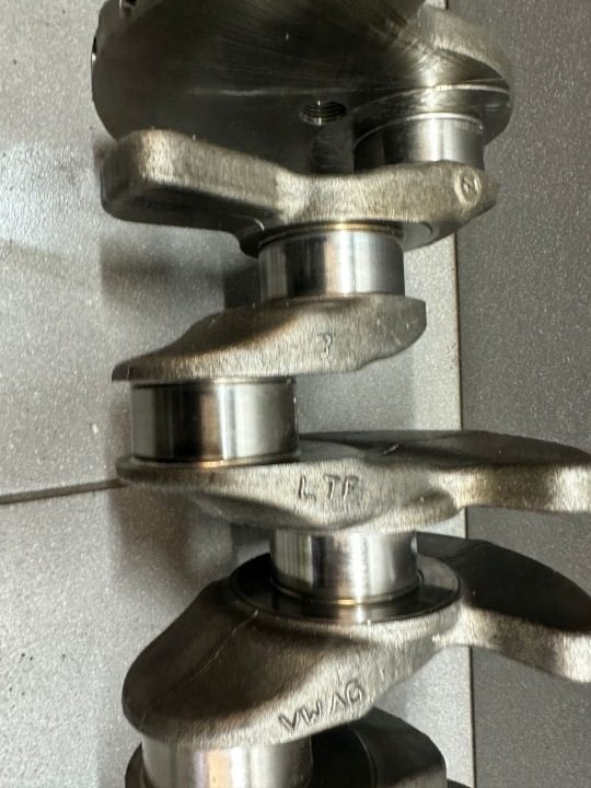 Коленвал с Panewami оригинал AUDI VW SEAT SKODA 2.0 TFSI 06LF LTF, фото 3