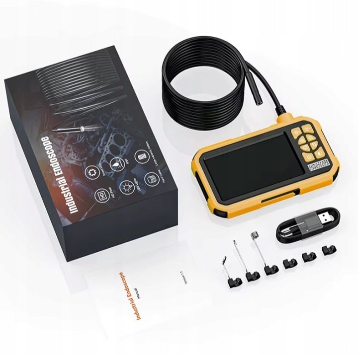 Эндоскоп Инспекционная камера Boroskopa 2600 мАч 10m IP67 4.3- Дюйм 1080P HD, фото 1