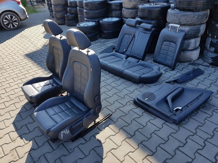 SEAT EXEO 09-13 УНИВЕРСАЛ СИДЕНЬЯ ДИВАН КОЖИ КОЖАНЫЙ, фото 5