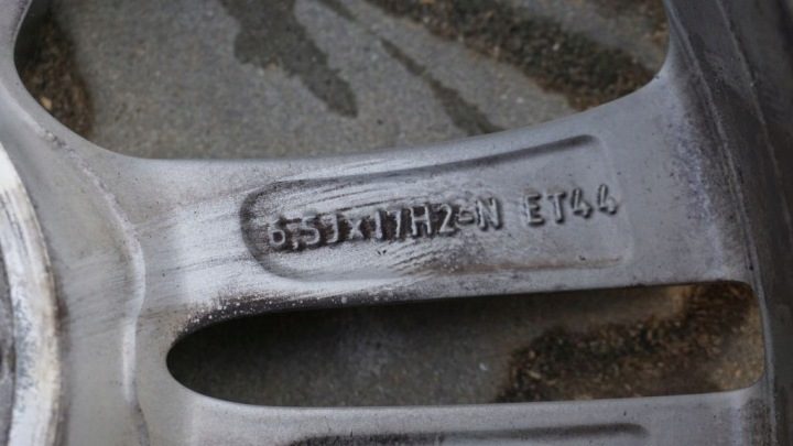 Литой диск Mercedes-Benz OE A-класс 6.5" x 17" 5x112 ET 44, фото 4