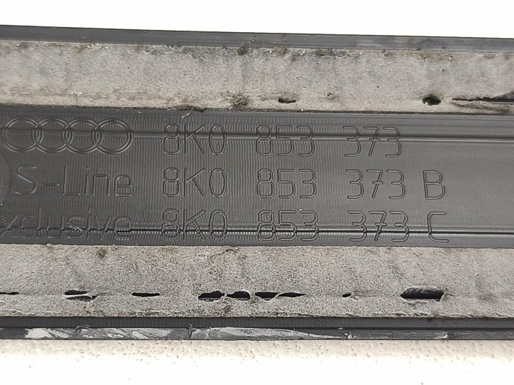 Накладка порога Накладка порога КОМПЛ. 4x Audi A4 B8 8K S-Line 2008–, фото 13