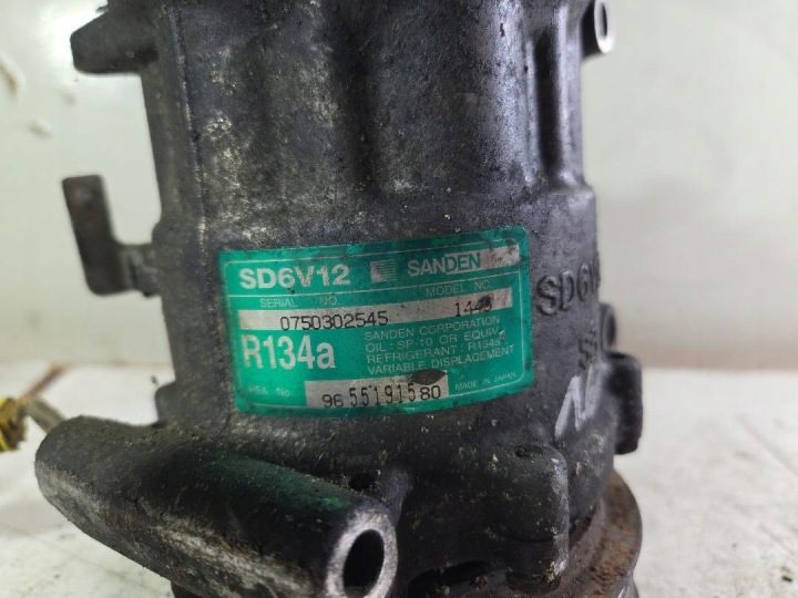 КОМПРЕССОР КОНДИЦИОНЕРА PEUGEOT 206 1.6 HDI 9655191580, фото 4