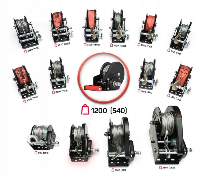 Лебедка Dragon Winch DWK-O 1200 HD, фото 11