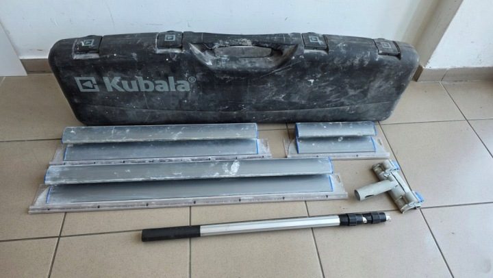 Комплект инструментов для gładzi в кейсе Master - Kubala 0651, фото 2