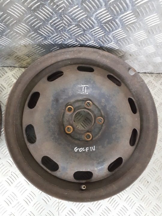 4× Штампованный диск VW 6.0" x 15" 5x100, фото 4