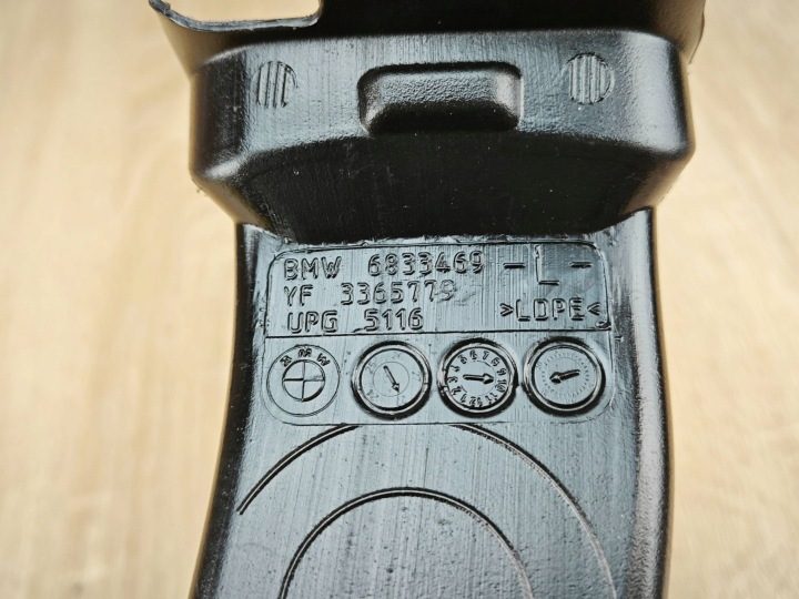 ВОЗДУХОВОД ВОЗДУХА КАБИНЫ ЛЕВЫЙ BMW X6 G06 G05 6833469 12 л.с., фото 4
