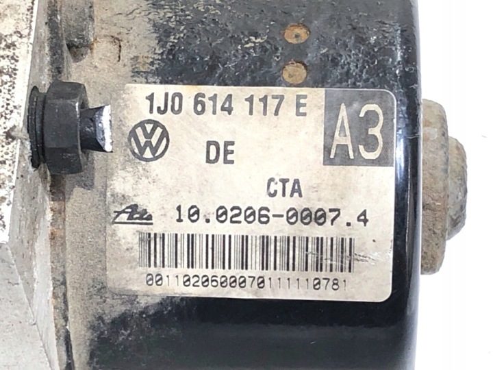 НАСОС ABS SEAT LEON I 1J0614117E 1.6 105 л.с. 99-06, фото 5