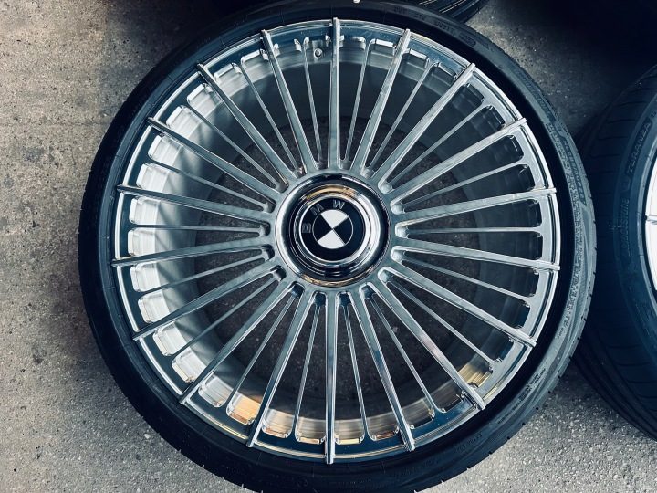 ДИСКИ КОЛЕСА BMW G70 серия 7 22 дюйма Forgiato КОВАНАЯ НОВАЯ МОДЕЛЬ 2023-25, фото 7
