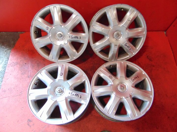 Renault Laguna III 3 литые диски 16'' 5x114.3 7J ET47 403000035R, фото 1