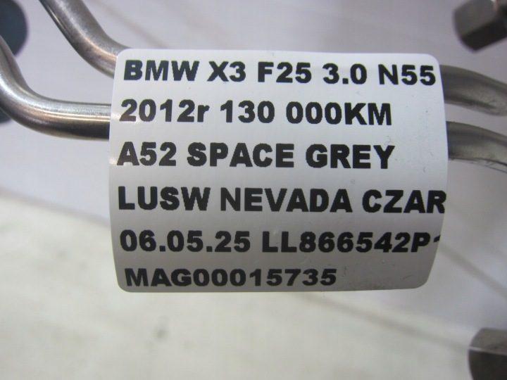 BMW X3 F25 N55 F20 F30 E90 F07 F10 F06 ТОПЛИВНАЯ РАМПА 7649710 13537649710, фото 9