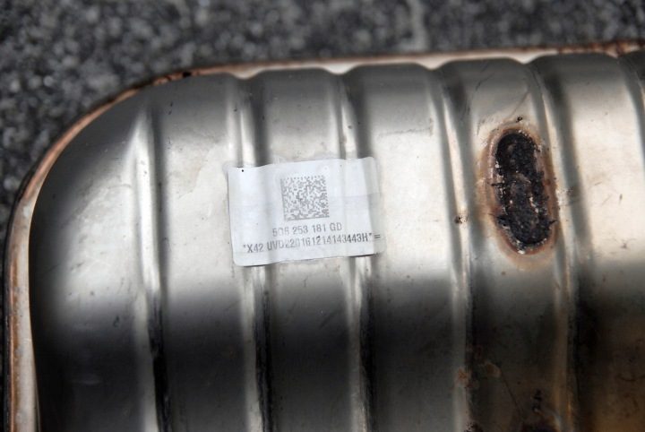 ЗАДНИЙ ГЛУШИТЕЛЬ VW GOLF VII 7 R20 5Q6253611BH, фото 11