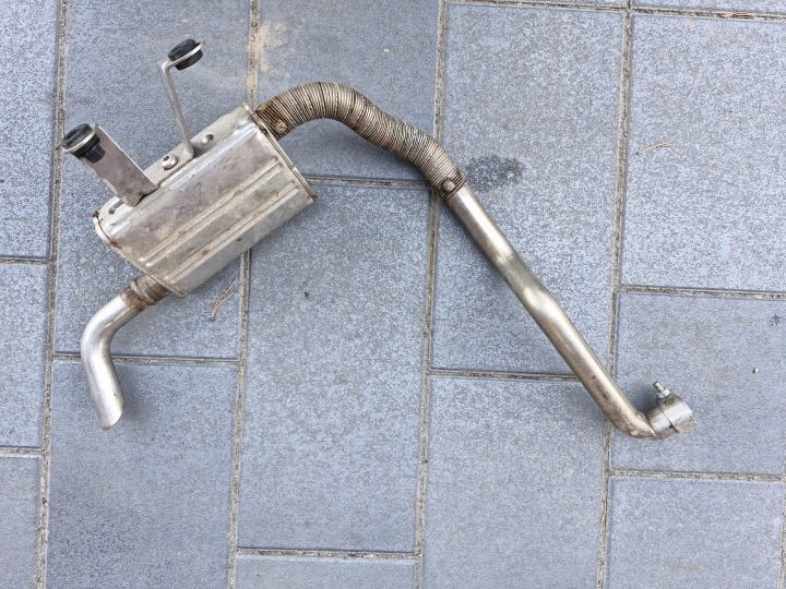 BMW F15 F16 E70 E71 ВЫХЛОП ТРУБА ГЛУШИТЕЛЬ 6973028, фото 3