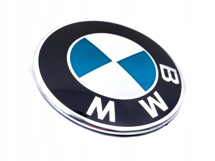 ЗНАЧОК ЭМБЛЕМА КАПОТ ПЕРЕДНИЙ ЗАДНИЙ BMW 82 мм, фото 3