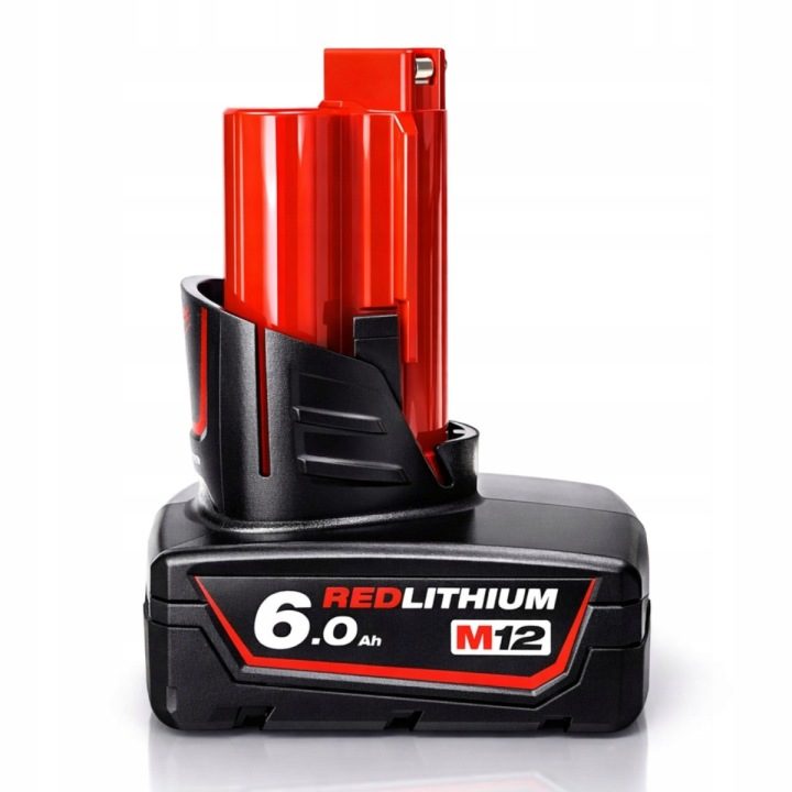 Аккумулятор 12 В 6,0 А·ч Li-Ion Milwaukee M12 B6, фото 2