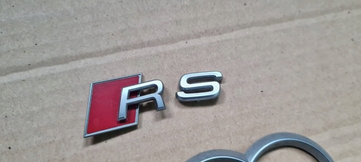 RS5 8W рестайлинг S5 эмблема логотип крышки двигателя Audi RS 4H0103940A RS4 B9, фото 2