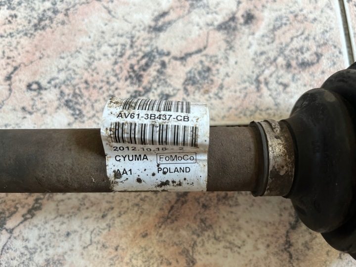Ford OE AV61-3B437-CC AV613B437CC ПОЛУОСЬ ЛЕВАЯ, фото 5