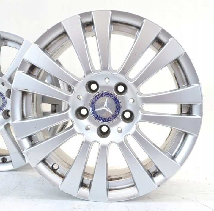 4× ДИСКИ 16 Mercedes W176 W177 W246 W247 W203 W204 W205 5x112 7J ET43 ОРИГИНАЛ #218, фото 4