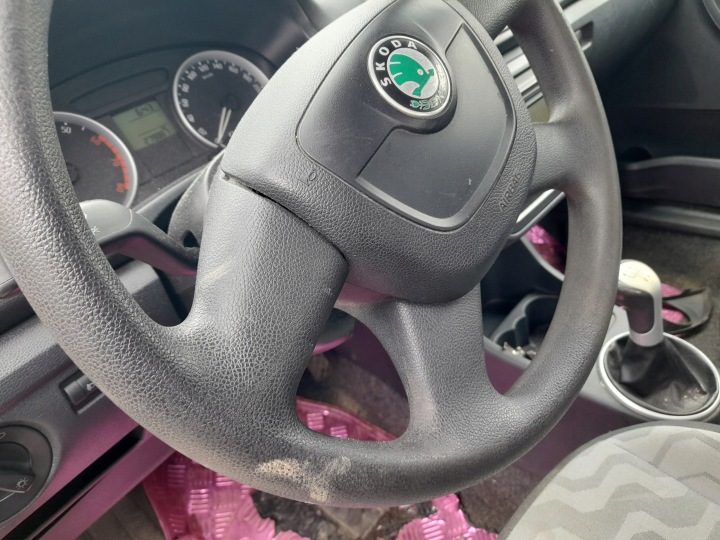 SKODA FABIA II РУЛЬ AIRBAG ВОДИТЕЛЯ, фото 5