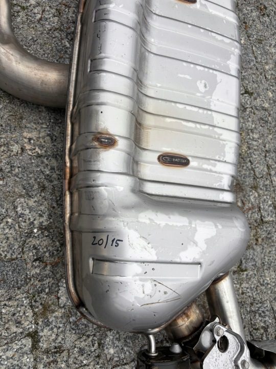 Выхлопная система глушитель 8S0253611E 8S0253181H AUDI TT 8S 2.0 TFSI, фото 9