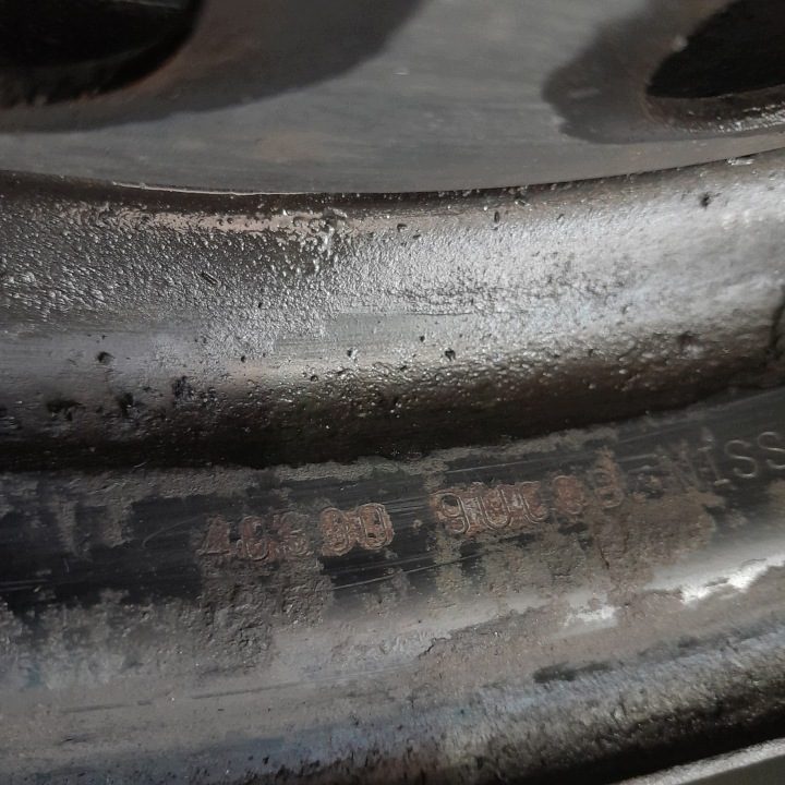 4× Штампованный диск Nissan OE Renault Modus, Nissan Note 5.5" x 15" 4x100 ET 45, фото 6
