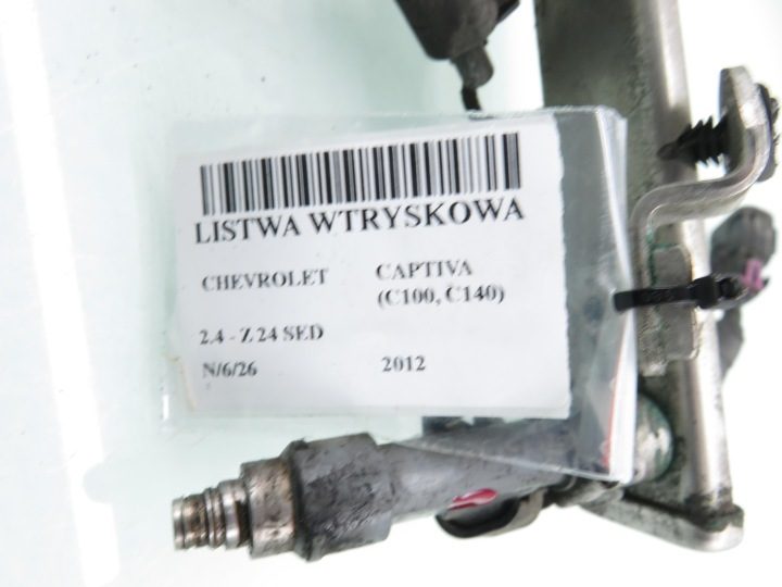 ТОПЛИВНАЯ РАМПА CHEVROLET CAPTIVA 2.4 12613162 LE9, фото 6
