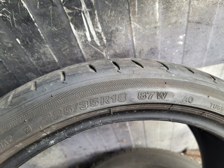 Шина летняя Bridgestone Potenza S001 225/35R18 87 Вт защита диска, усилитель (XL) AO - Audi, фото 7