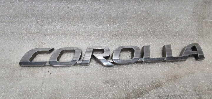 ОРИГИНАЛЬНАЯ ЭМБЛЕМА ЗНАЧОК НАДПИСЬ TOYOTA COROLLA, фото 2