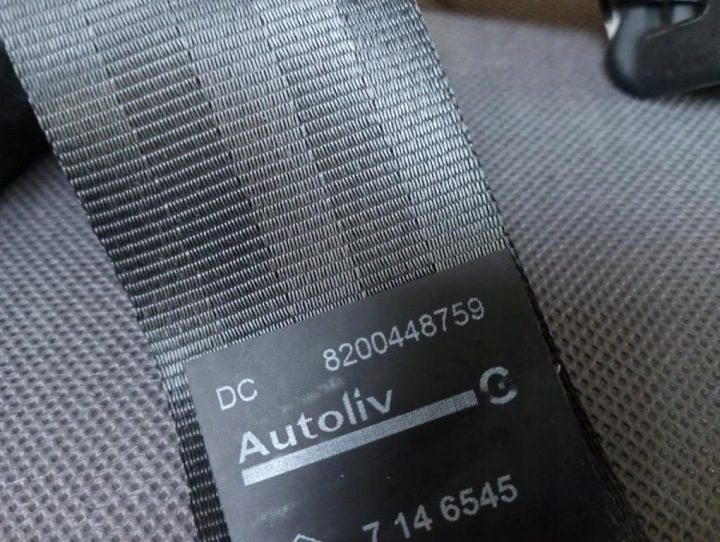 Mercedes Citan W415 ремень безопасности левый передний водителя 8200448759, фото 4