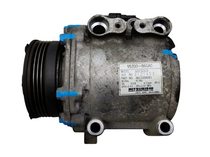 КОМПРЕССОР КОНДИЦИОНЕРА SUBARU JUSTY III SUZUKI IGNIS II 1.3 16V 95200-86GA0, фото 2