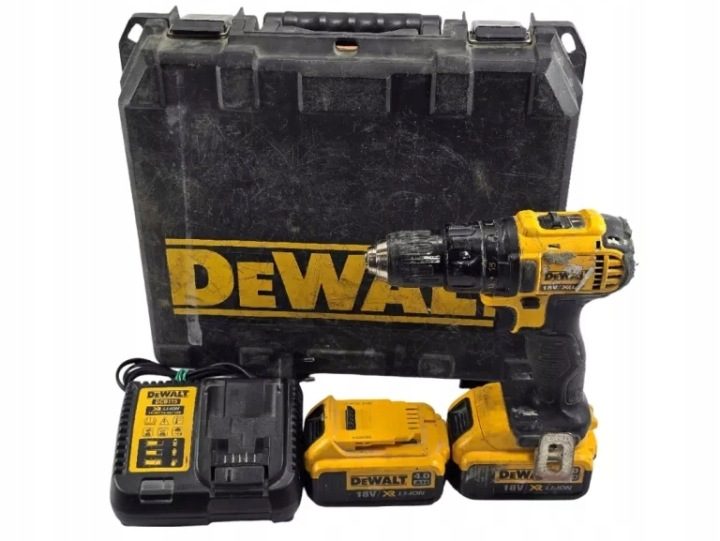 Дрель-шуруповерт аккумуляторный DeWalt DCD780M2 18 В, фото 1