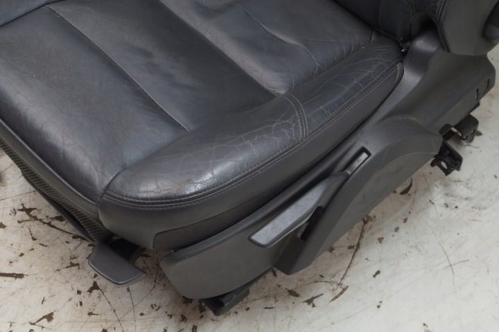 СИДЕНЬЕ ЛЕВОЕ ПЕРЕДНЕЕ КОЖАНОЕ ЧЕРНОЕ VOLVO C70 II 06-10R МЕХАНИКА С ПОДОГРЕВОМ, фото 6
